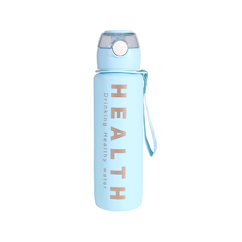 Plastic Letter Simple Sports Water Bottle Set