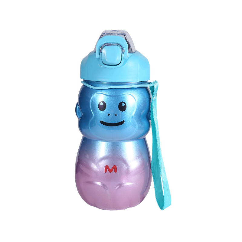 Frosted Monkey Shape Big Belly Kettle Water Bottle Set