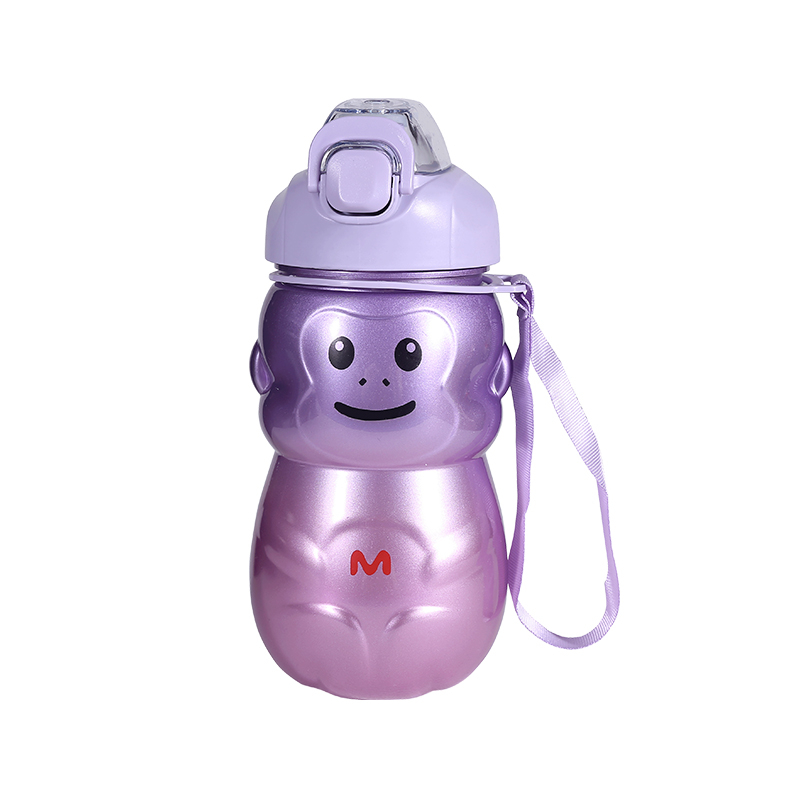 Frosted Monkey Shape Big Belly Kettle Water Bottle Set