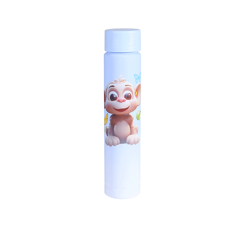 Plastic Cute Cartoon Monkey Pattern Sports Water Bottle Suit