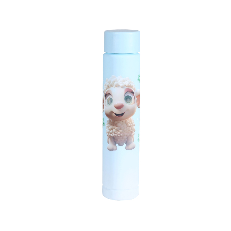 Animal Series Gradient Plastic Water Bottle Cup