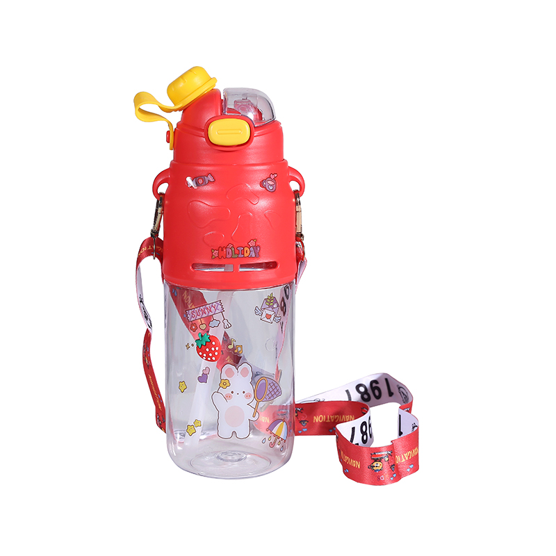 750ml-1000ml Double Drinking Plastic Sports Water Bottle