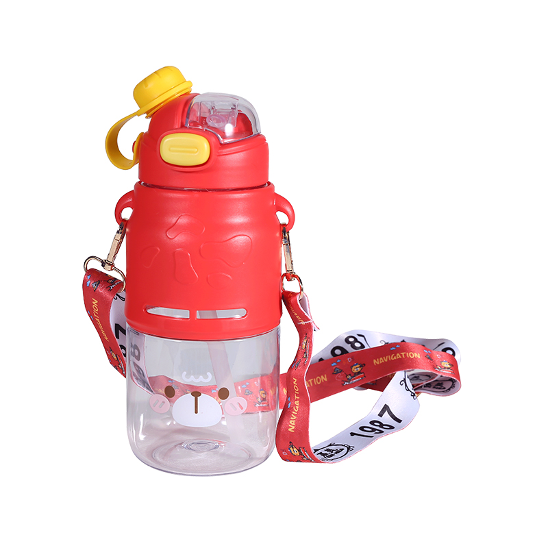 750ml-1000ml Double Drinking Plastic Sports Water Bottle