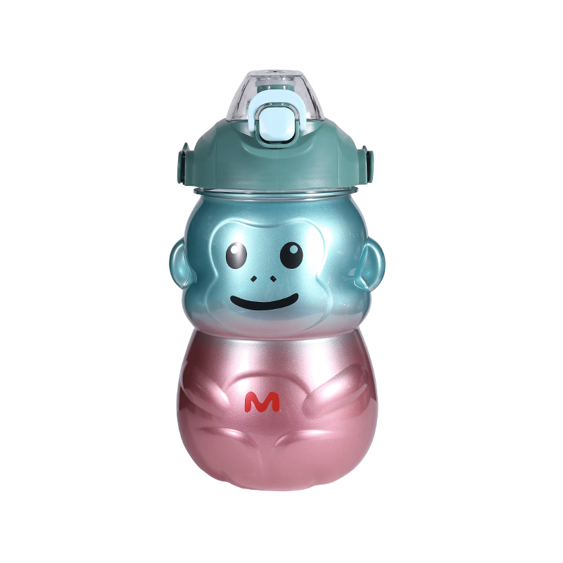 Frosted Monkey Shape Big Belly Kettle Water Bottle Set