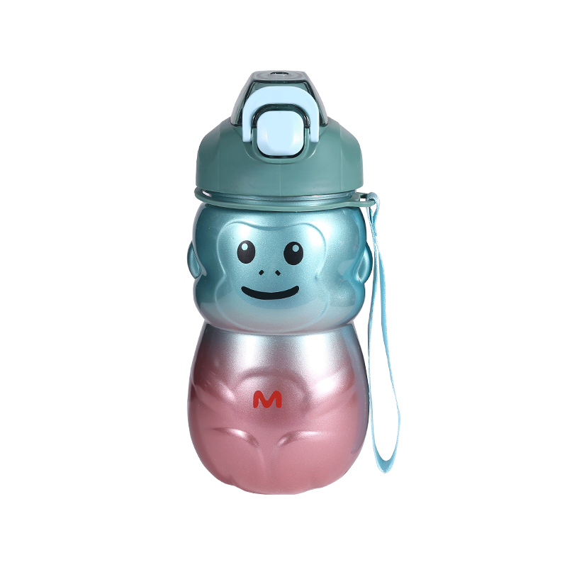 Frosted Monkey Shape Big Belly Kettle Water Bottle Set