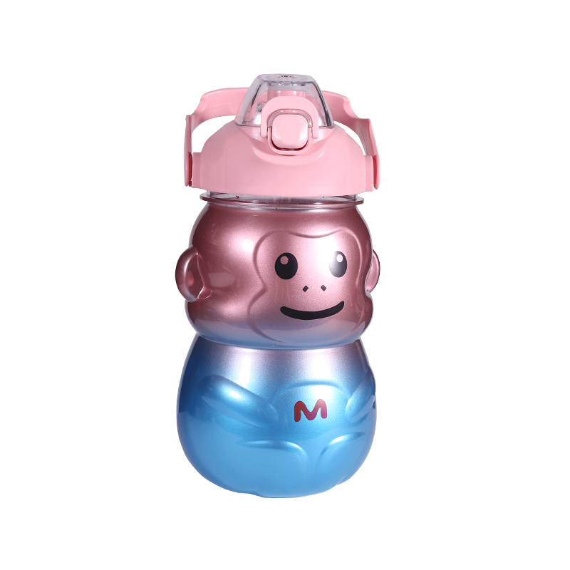 Frosted Monkey Shape Big Belly Kettle Water Bottle Set