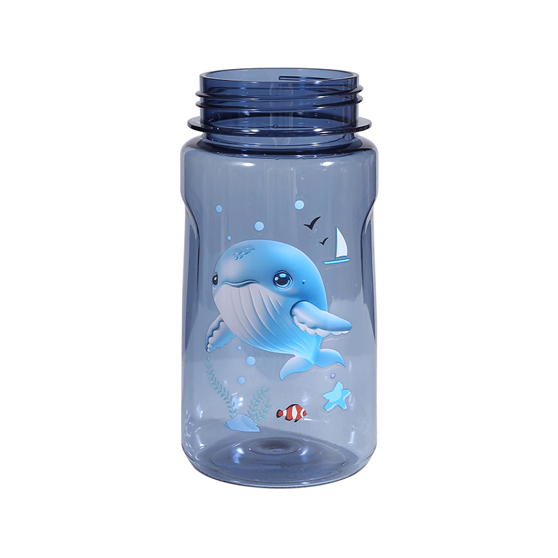 Plastic Cute Pattern No Cover Children'S Water Bottle