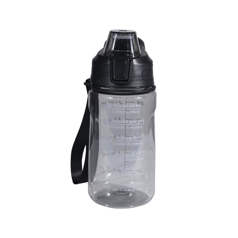 Sports Water Bottle With Multiple Capacities And Optional Pop-Up Lid