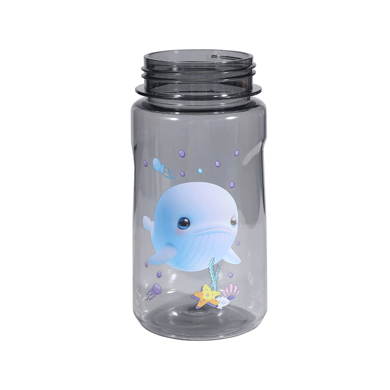 Plastic Cute Pattern No Cover Children'S Water Bottle