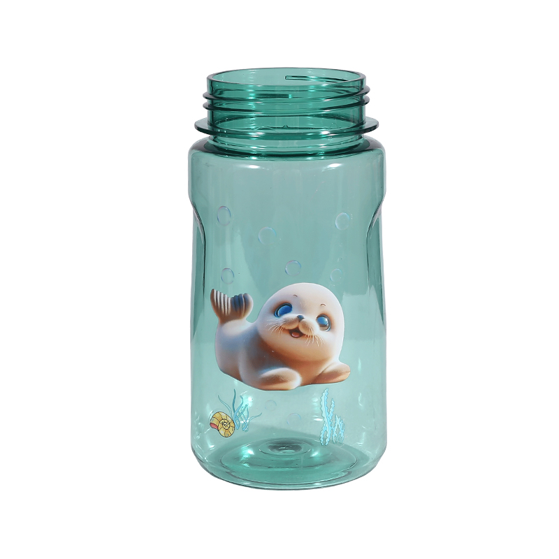 Plastic Cute Pattern No Cover Children'S Water Bottle