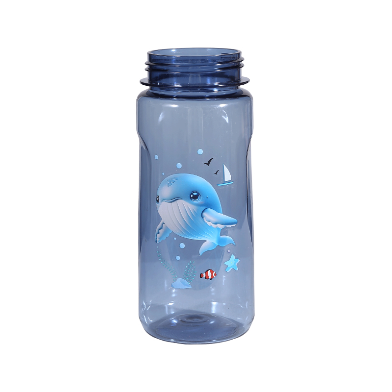 Plastic Cute Pattern No Cover Children'S Water Bottle