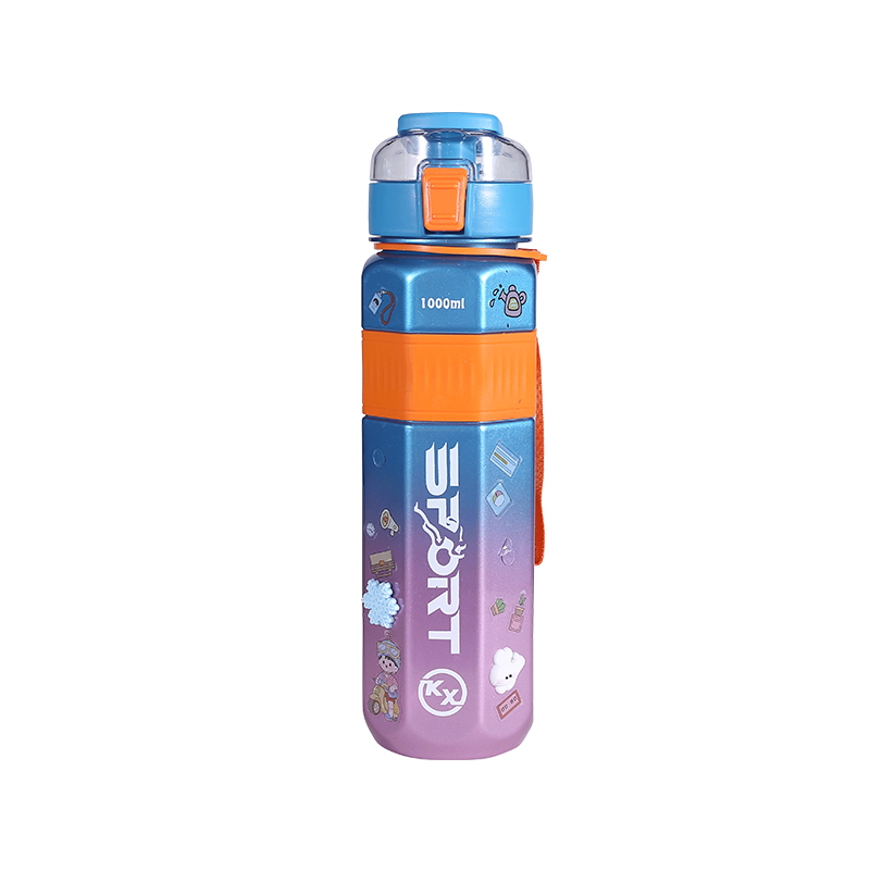 750ml-1000ml Octagonal Sports Water Bottle