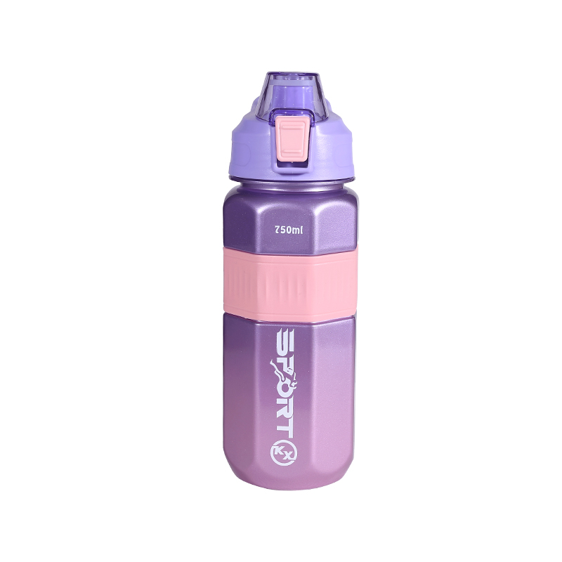 750ml-1000ml Octagonal Sports Water Bottle