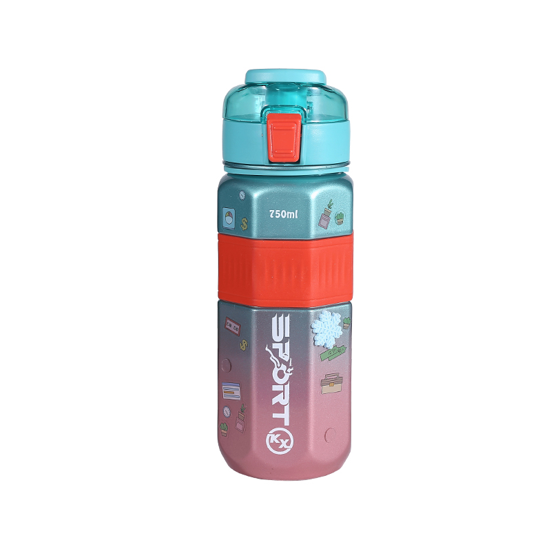 750ml-1000ml Octagonal Sports Water Bottle