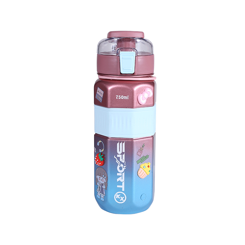 750ml-1000ml Octagonal Sports Water Bottle