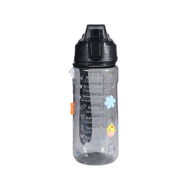 Sports Water Bottle With Multiple Capacities And Optional Pop-Up Lid