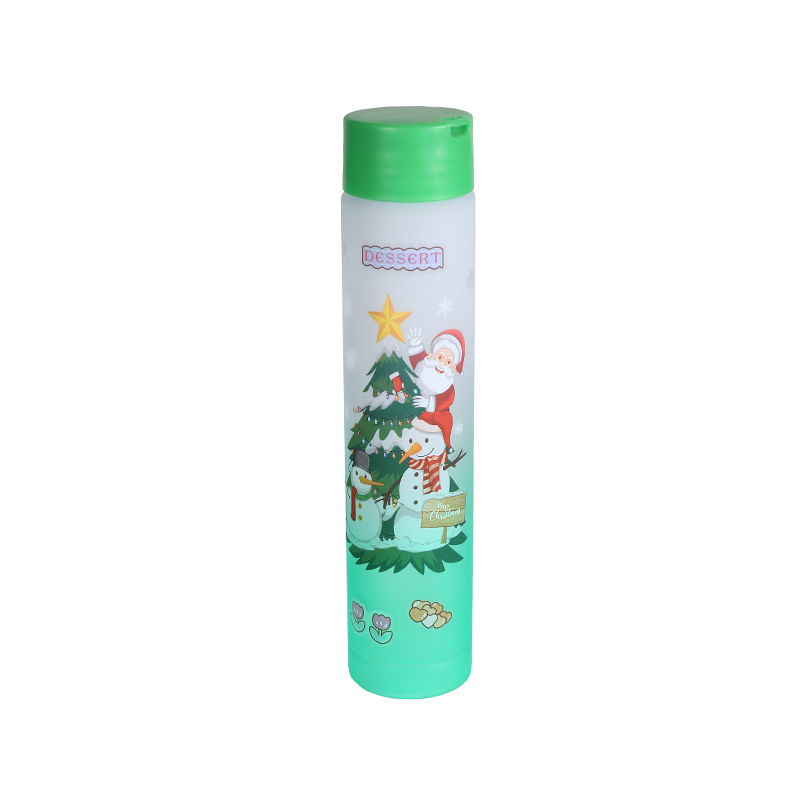 Christmas Series Frosted Gradient Sports Water Bottle Cup