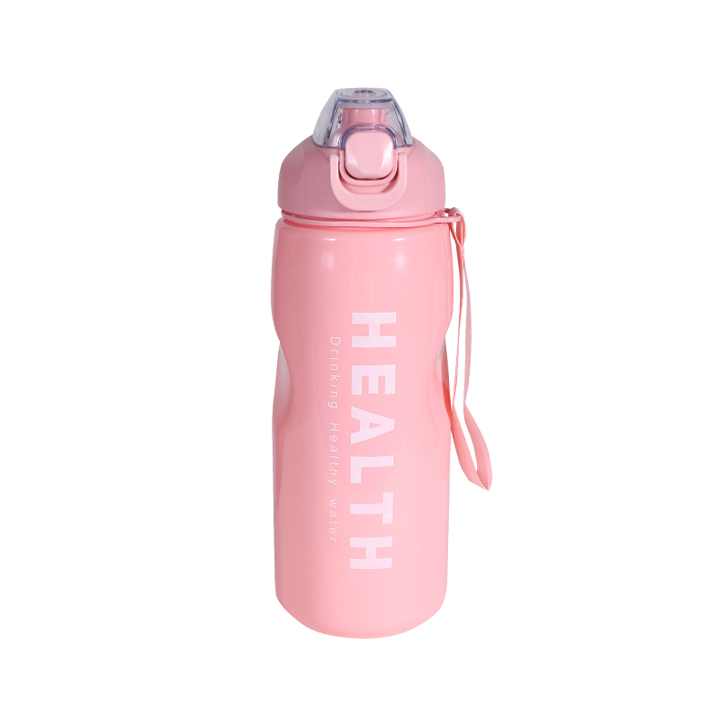 Plastic Letter Simple Sports Water Bottle Set