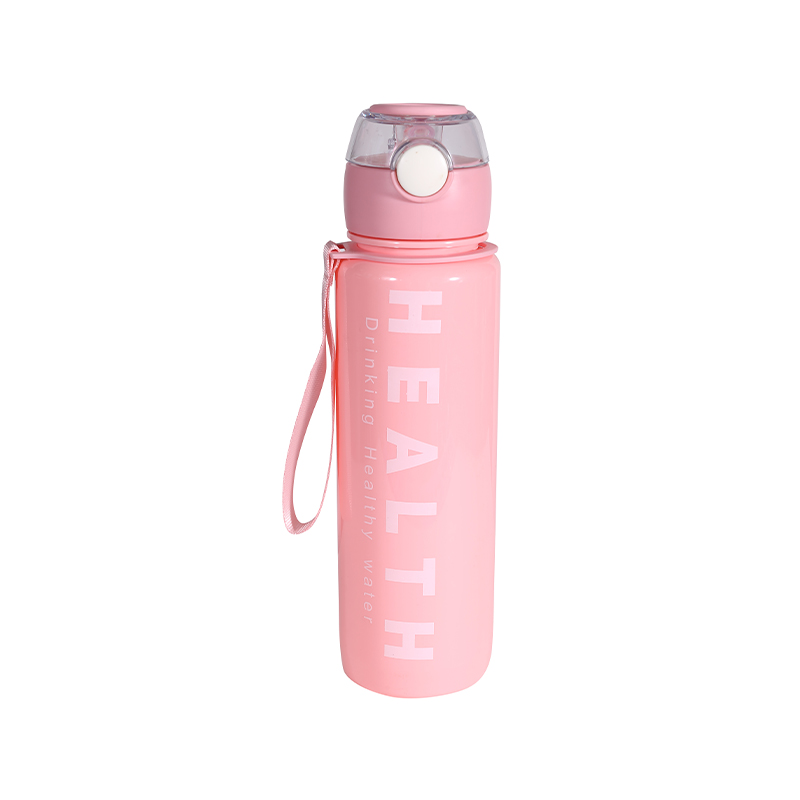 Plastic Letter Simple Sports Water Bottle Set