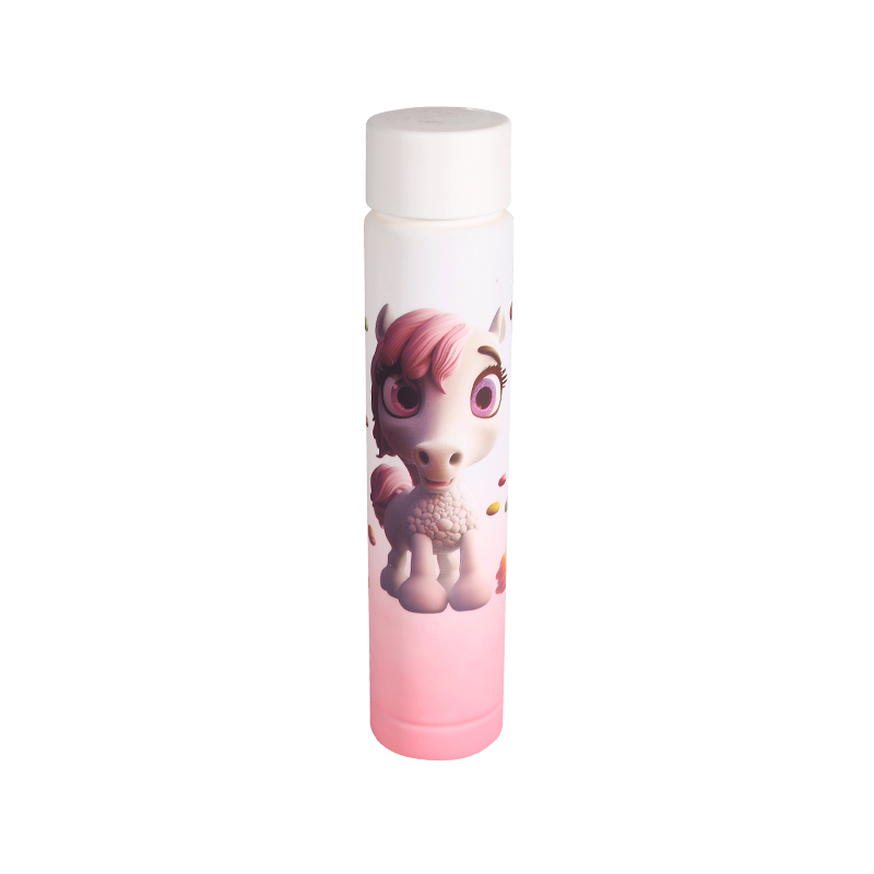 Animal Series Gradient Plastic Water Bottle Cup