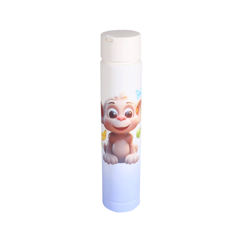 Plastic Cute Cartoon Monkey Pattern Sports Water Bottle Suit