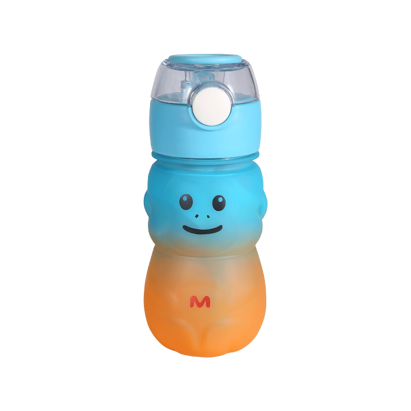 Monkey Gradient Big-Bellied Kettle Water Bottle Three-Piece Set