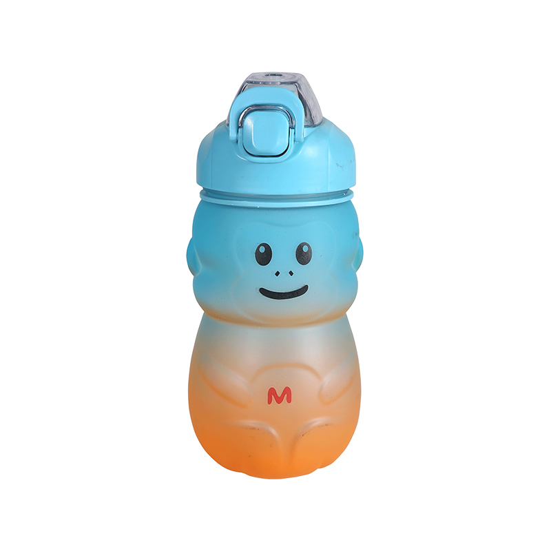 Monkey Gradient Big-Bellied Kettle Water Bottle Three-Piece Set