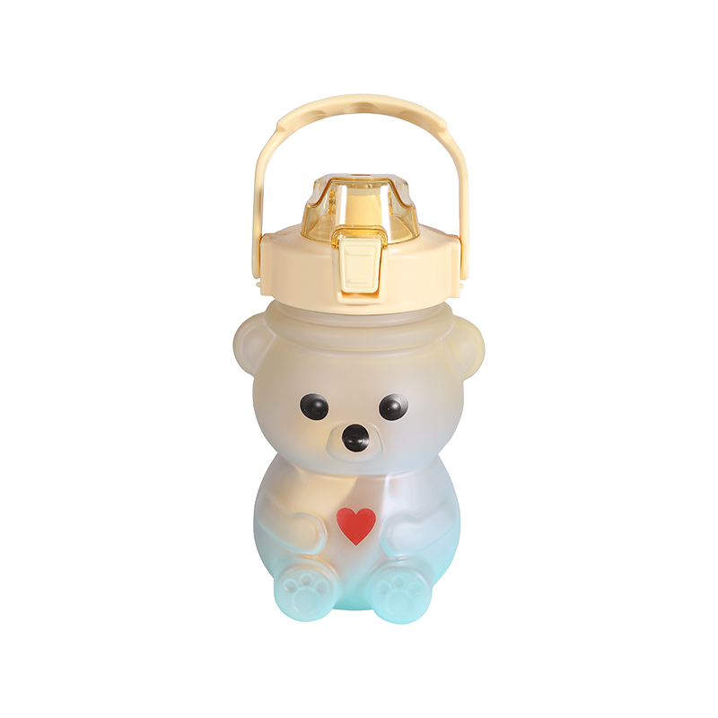 Bear Shape Frosted Big Belly Water Bottle