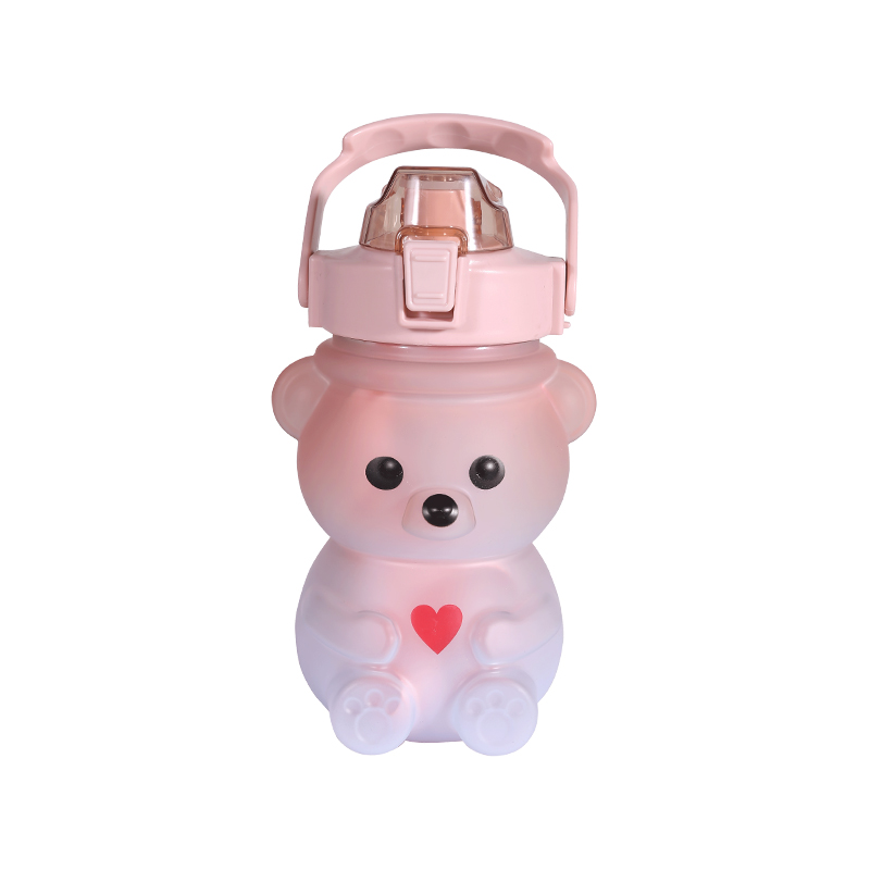 Bear Shape Frosted Big Belly Water Bottle