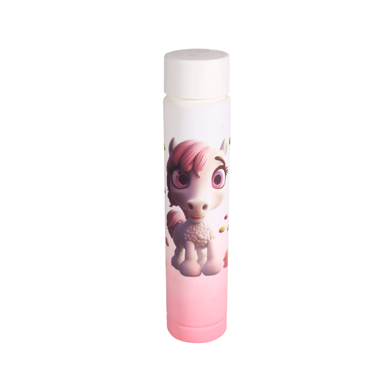 Animal Series Gradient Plastic Water Bottle Cup