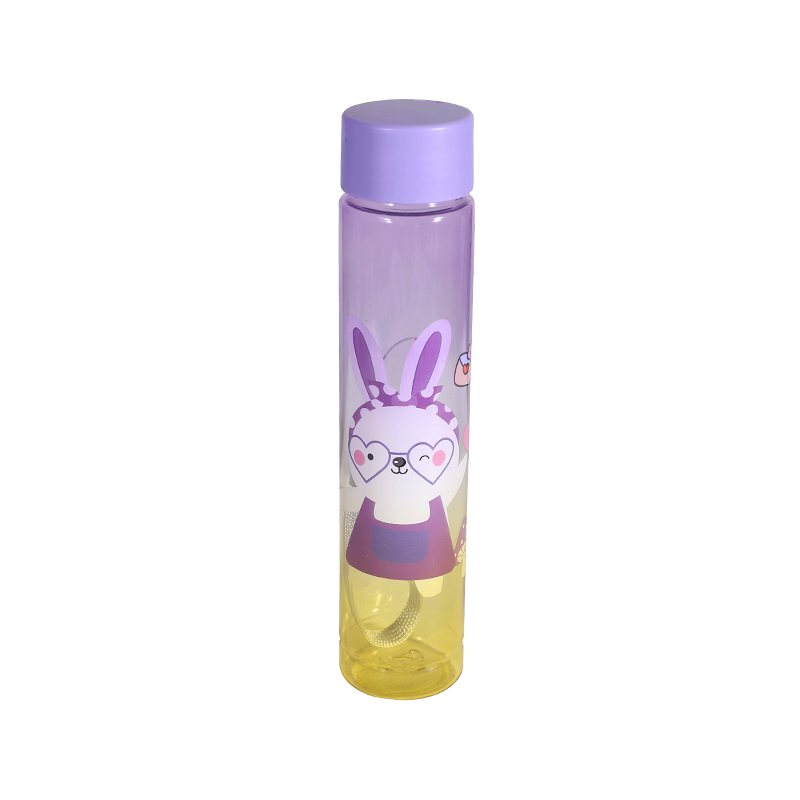 Plastic Cute Cartoon Rabbit Pattern Water Bottle Set